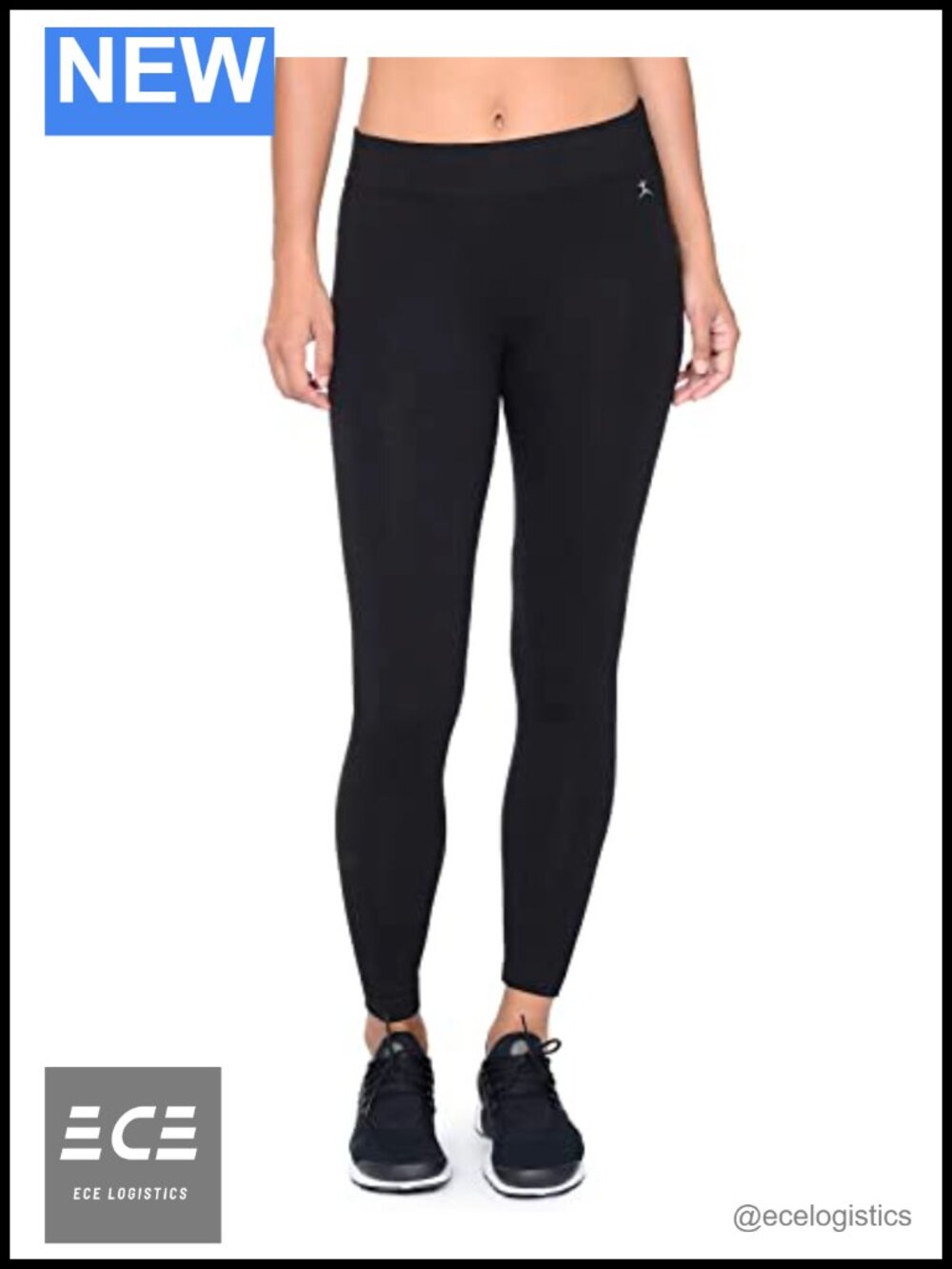 Mid Rise Ankle Leggings Cotton Stretch Slimming Yoga Running